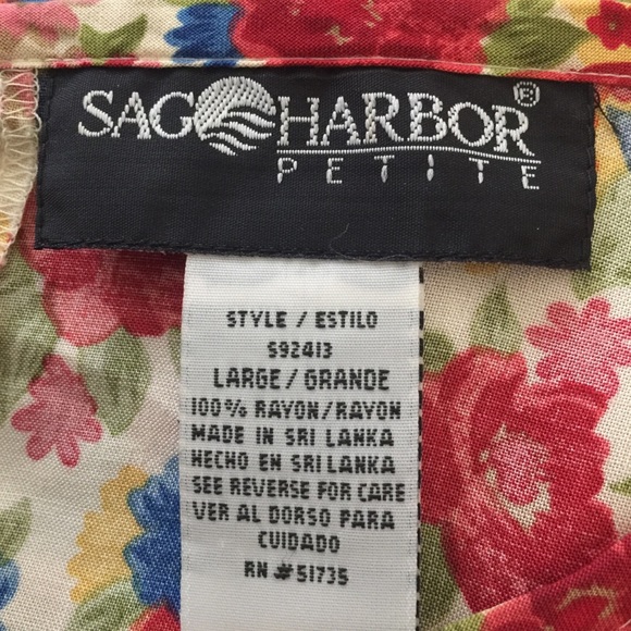 Vintage Floral Blouse - Picture 5 of 6